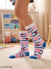 Peppa Pig 5er Pack Peppa Wutz Socken Sneaker Kindersocken Söckchen in blau