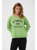 Cream Sweatshirt CRBisa Loose fit in Jade Green