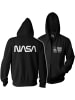 Nasa Hoodie "Black Flag Big Tall Hoodie" in Schwarz