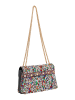 faina Women Flap Bag in Black Multicolor