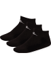 Kappa Socke "Knöchelhohe Socken im 3er Pack" in Schwarz