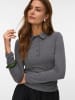 Vero Moda Top in Medium Grey Melange
