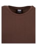 Urban Classics Cropped T-Shirts in brown