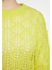 IZIA Damen Strick Pullover in Limette