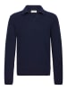 CASUAL FRIDAY Strickpullover CFKARL LAMBSWOOL POLO KNIT in Blau
