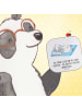 Mr. & Mrs. Panda Tischuntersetzer Sommerglück mit Spruch in Weiß