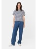 Camel Active T-Shirt mit Rundhalsausschnitt in Ozeanblau