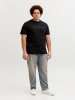 JACK & JONES PLUS T-shirt in Black