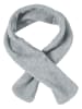 Playshoes Fleece-Steckschal  in Grau/Melange