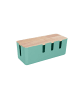 Kabelbox in Mint - (B)30,5 x (H)11,5 x (T)12,5 cm