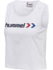 Hummel T-Shirt S/L Hmlic Texas Cropped Tanktop in WHITE/PEACOAT