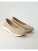 Terry Ballerinas in Beige