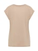 ELBSAND T-Shirt Eldis in Camel Melange
