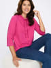 Sieh an! Sweatshirt in fuchsia