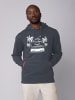wat? Apparel Sweatshirt Let the adventure begin in India Ink Grey