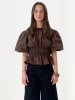 TeeShoppen Top Valentina in BROWN