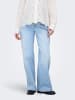 ONLY Jeans mit weitem Bein in Light Blue Denim