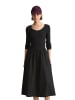 Marc O'Polo DENIM Jerseykleid flared in Schwarz