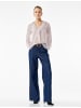 KOTON BLUSE LS in Rosa Gemustert