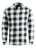 Jack & Jones Hemd Slim Fit JJEGINGHAM in Weiß-2