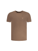 Aeronautica Militare Braun Baumwolle Herren T-Shirt
