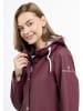 DreiMaster Damen Regenjacke in Weinrot