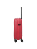 travelite Air Stripe - 4-Rollen-Kabinentrolley 55 cm (black) in rot