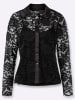 Heine Spitzen-Bluse in schwarz