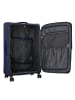 D&N Travel Line 9504 4 Rollen Trolley L 76 cm mit Dehnfalte in navy