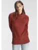 Tamaris Strickpullover in rost melange