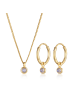 Elli Schmuck-Set für Damen in gold