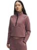 Under Armour Fleecejacke/Fleecepullover "Unstoppable Fleece Half-Zip" in Braun