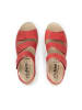 VITAFORM Softnappaleder Sandalen in rot