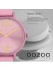 Oozoo Analog-Armbanduhr Oozoo Timepieces rosa groß (ca. 42mm)