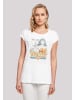 F4NT4STIC T-Shirt DC Comics Superhelden Wonder Woman Posing in weiß