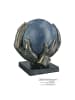 GILDE Skulptur "Save The World" in Bronze/ Grau/ Schwarz - H. 19 cm - B. 18 cm