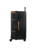 BRIC`s Bellagio Trunk - 4-Rollen-Trolley 80 cm recycelt (cream) in black/tan