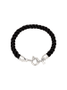 KUZZOI Armband 925 Sterling Silber in Schwarz