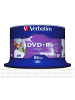 Verbatim Verbatim DVD+R 4.7GB 16x Cakebox 50er Inkjet