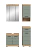ebuy24 Badmöbelset Scout Staubgrün 112 x 34 cm