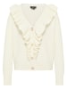 faina Damen Strickjacke in Weiss