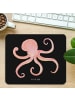 Mr. & Mrs. Panda pc mousepad Tintenfisch ohne Spruch in Schwarz