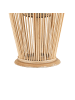 Beliani Laterne TAHITI in Braun - (W) 27 x (H) 72 x (L) 27 cm