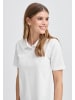 Fransa Kurzarm-Bluse FRSAMMA Regular fit in Blanc de Blanc