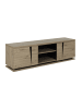 CALICOSY TV-Möbel CRACK in Helles Holz - (W) 181  x (H) 54  x (L) 45  cm