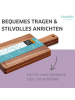 Kuppels 2-tlg. Schneidebrett Set NICE in braun