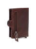 The Chesterfield Brand Lagos Kreditkartenetui RFID Schutz Leder 6.5 cm brown