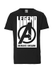 Logoshirt T-Shirt Marvel - Avengers Endgame Legend in schwarz