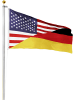 normani Fahne Länderflagge 150 cm x 250 cm in Deutschland/USA