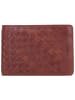 mano Don Luca Geldbörse Leder 12 cm cognac